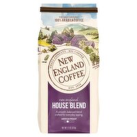 New England Coffee House Blend Medium Roast 100% Arabica Coffee, 11 oz