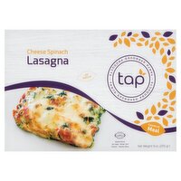 TAP Cheese Spinach Lasagna, 9 oz