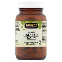 Fairway Hair Skin Nails Herbal Supplement, 90 count