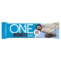 One Hershey's Cookic 'N' Creme Protein Bar, 2.12 oz