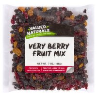 Valued Naturals Very Berry Fruit Mix, 7 oz