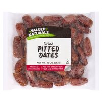 Valued Naturals Dried Pitted Dates, 10 oz