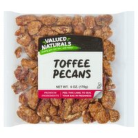 Valued Naturals Toffee Pecans, 6 oz