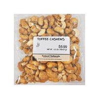 Valued Naturals Toffee Cashews, 6.5 oz