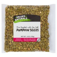 Valued Naturals Fire Roasted with Sea Salt Pumpkin Seeds, 6 oz