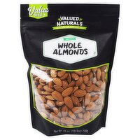 Valued Naturals Simply Nutty Whole Almonds Value Size, 25 oz 