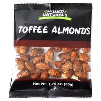 Valued Naturals Toffee Almonds, 1.75 oz