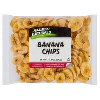 Valued Naturals Banana Chips, 7.5 oz