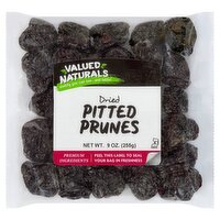 Valued Naturals Dried Pitted Prunes, 9 oz