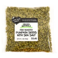 Valued Naturals Fire Roasted Pumpkin Seeds with Sea Salt, 6 oz