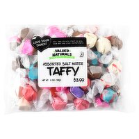 Valued Naturals Assorted Salt Water Taffy, 11 oz, 11 Ounce