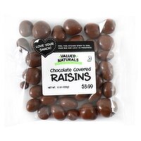 Valued Naturals Chocolate Covered Raisins, 9 oz