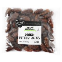 Valued Naturals Dried Pitted Dates, 10 oz