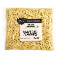 Valued Naturals Slivered Almonds, 8.5 oz, 8.5 Ounce