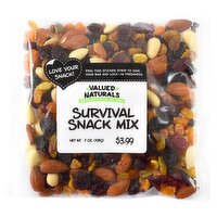 Valued Naturals Survival Snack Mix, 7 oz