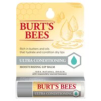 Burt's Bees Ultra Conditioning Moisturizing Lip Balm, 0.15 oz