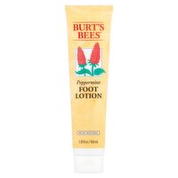 Burt's Bees Peppermint Foot Lotion, 3.38 fl oz