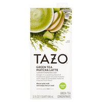 Tazo Matcha Latte Green Tea Concentrate, 32 fl oz