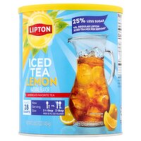 Lipton Lemon Sweetened Iced Tea Mix, 3 lb 2.2 oz