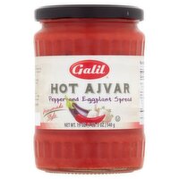 Galil Hot Ajvar Pepper and Eggplant Spread, 19 oz