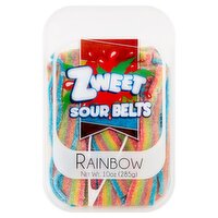 Zweet Sour Rainbow Belts, 10 oz