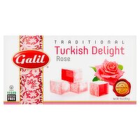 Galil Traditional Rose Turkish Delight, 16 oz