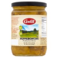 Galil Pickled in Brine Pepperoncini, 18 oz