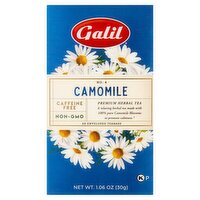 Galil No. 4 Camomile Premium Herbal Teabags, 20 count, 1.06 oz