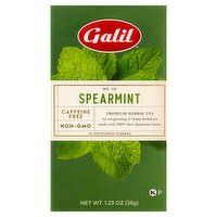 Galil No. 10 Spearmint Premium Herbal Teabags, 20 count, 1.23 oz
