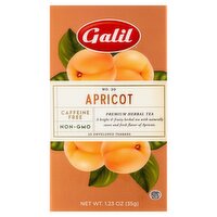 Galil No. 20 Apricot Premium Herbal Teabags, 20 count, 1.23 oz