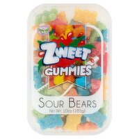 Zweet Sour Bears Gummies, 10 oz