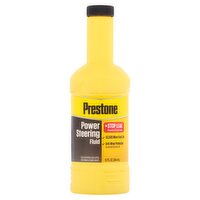 Prestone Power Steering Fluid + Stop Leak, 12 fl oz, 1 Each