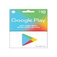 Google Play $10 Gift Cards, 1 each