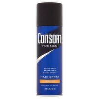 Consort Extra Hold Hair Spray for Men, 8.3 oz, 132.8 Ounce