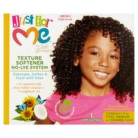 Just for Me by Soft & Beautiful Texture Softener No-Lye System, 1 application