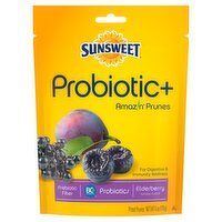 Sunsweet Amaz!n Probiotic+ Elderberry Pitted Prunes, 6 oz