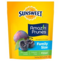 Sunsweet Amaz!n Pitted Prunes Family Size, 16 oz, 16 Ounce