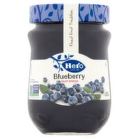 Hero Blueberry Fruit Spread, 12 oz