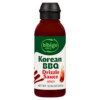 Bibigo Spicy Korean BBQ Drizzle Sauce, 12.16 oz