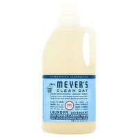 Mrs. Meyer's Clean Day Rain Water Scent Laundry Detergent, 64 loads, 64 fl oz