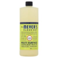 Mrs. Meyer's Clean Day Lemon Verbena Scent Multi-Surface Concentrate, 32 fl oz