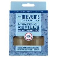 Mrs. Meyer's Clean Day Rain Water Scented Oil Refills, 0.67 fl oz, 2 count