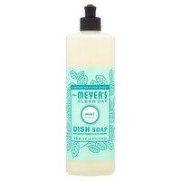 Mrs. Meyer's Clean Day Mint Scent Dish Soap Limited Edition, 16 fl oz