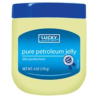 Lucky Super Soft Skin Protectant Pure Petroleum Jelly, 6 oz, 8 Ounce