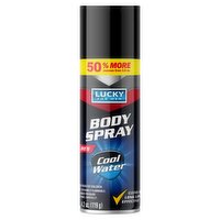 Lucky for Men Cool Water Body Spray, 4.2 oz