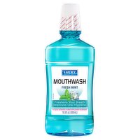 Lucky Super Soft Fresh Mint Mouthwash, 16.9 fl oz, 16 Fluid ounce