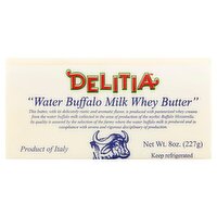 Delitia Water Buffalo Milk Whey Butter, 8 oz