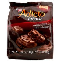 Eti Adicto Intense Chocolate Covered Chocolate Cream Filled Cake, 5.08 oz