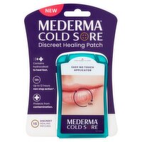 Mederma Cold Sore Discreet Healing Patch, 15 count