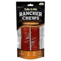 Fieldcrest Farms Nothin' to Hide Real Chicken Liver Dog Chews, 2 Count, 4.2 oz